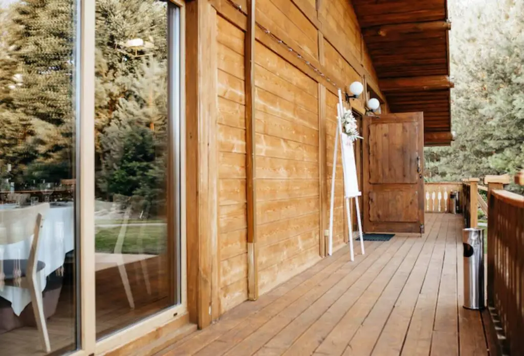 Cómo hacer un porche de madera