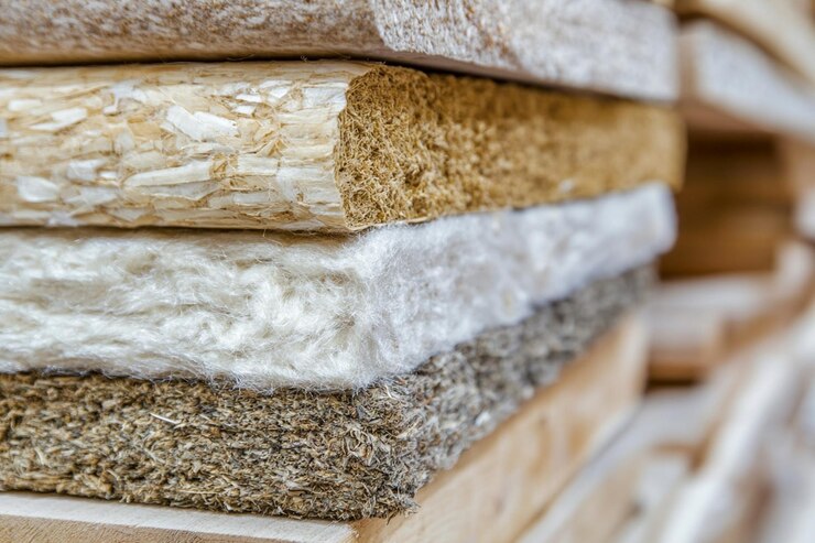 Fibra de madera aislante